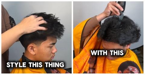TikTok "forbidden 16 guard" haircut