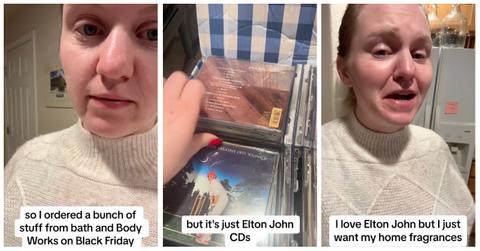 Bath & Body Works Elton John mixup