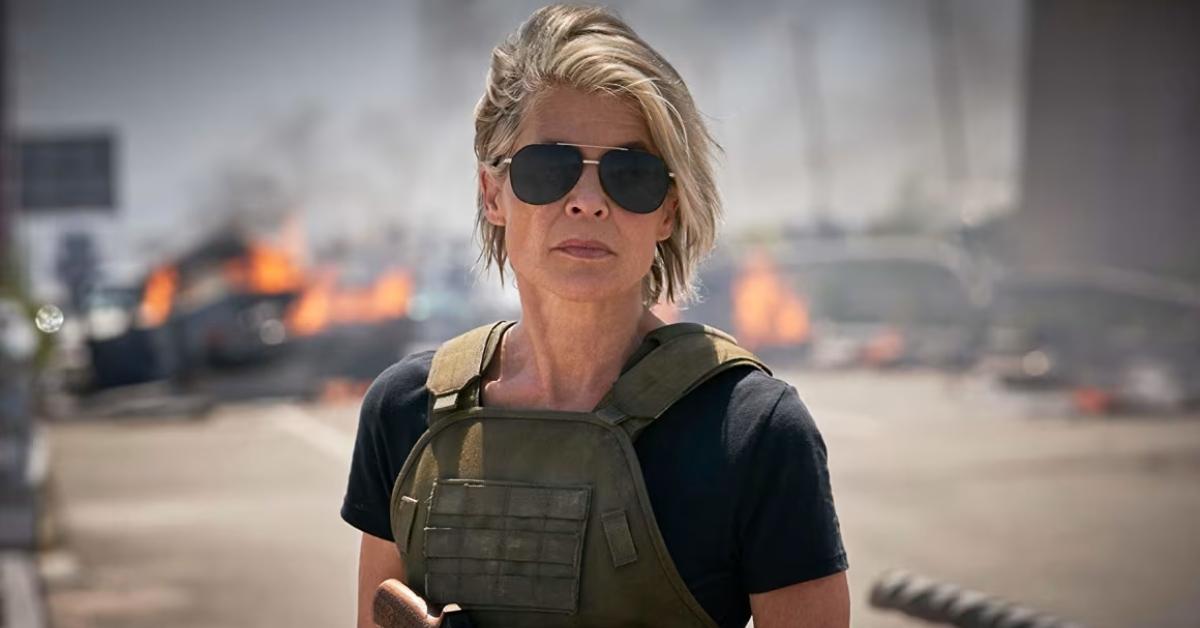 Linda Hamilton as Sarah Connor in ‘Terminator: Dark Fate.’