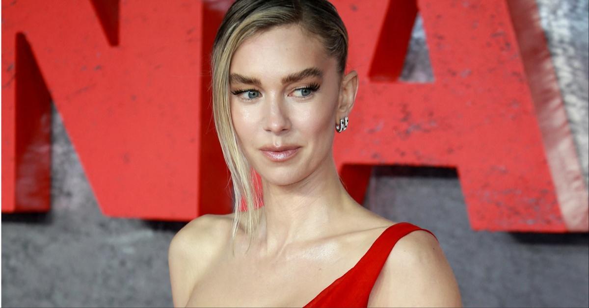 Vanessa Kirby at the London premiere of "Napoleon."