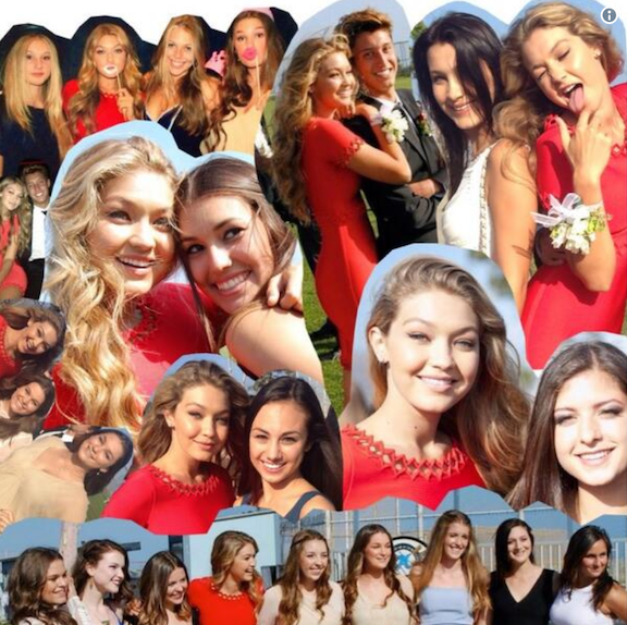 celebrity prom photos gigi hadid