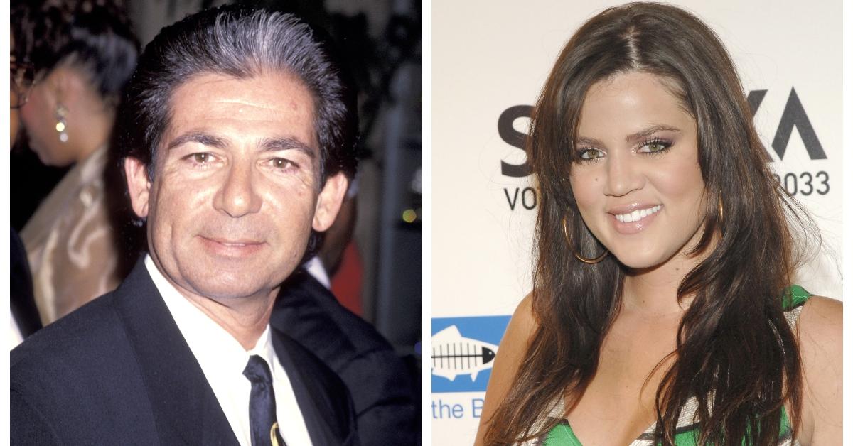 Robert Kardashian Sr. and Khloé Kardashian