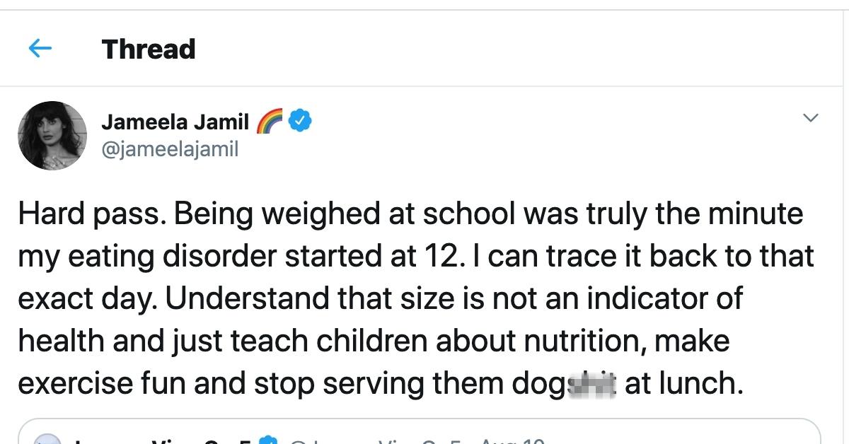 why are schools weighing students