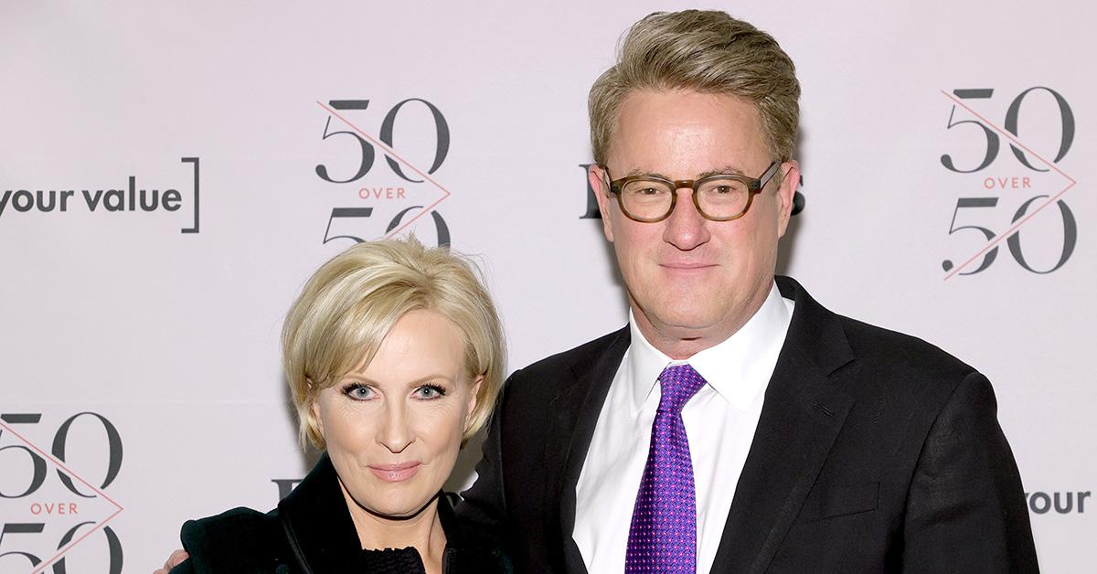 Joe Scarborough and Mika Brzezinski at Forbes 50 Over 50 event. 