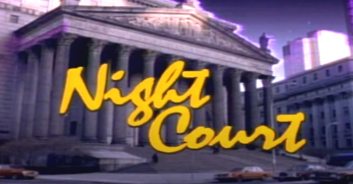 Opening credits to 'Night Court'