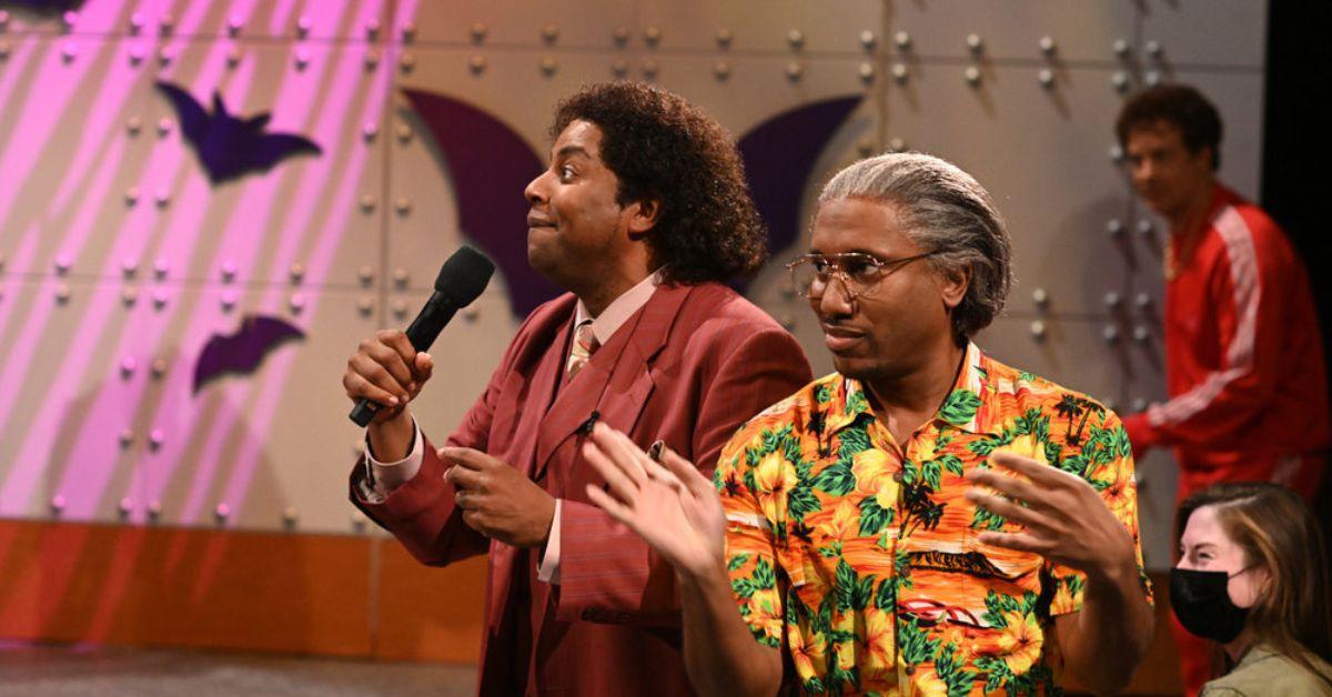 (l-r): Kenan Thompson and Chris Redd in an 'SNL' sketch.