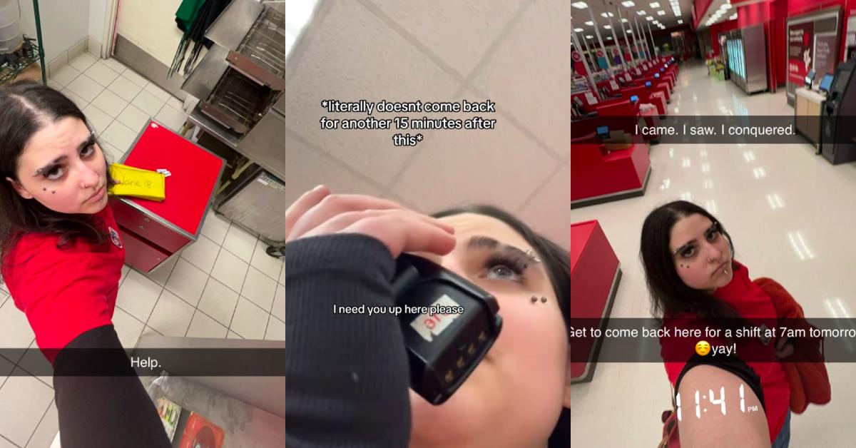 Target Employee Has to Close Entire Store Completely Alone