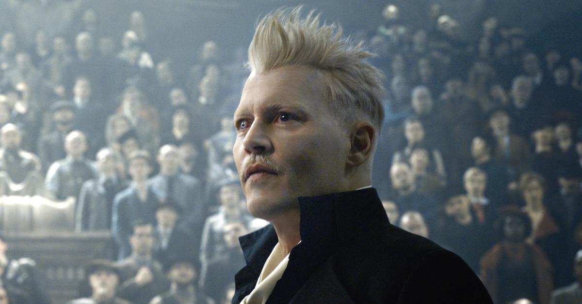 Johnny Depp in 'Crimes of Grindelwald'