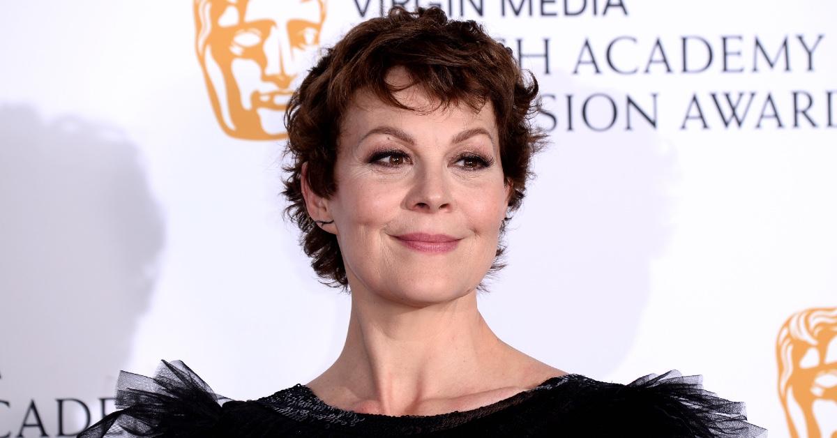 Helen McCrory at the Virgin TV BAFTA awards.