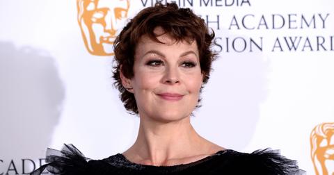 Helen McCrory at the Virgin TV BAFTA awards.