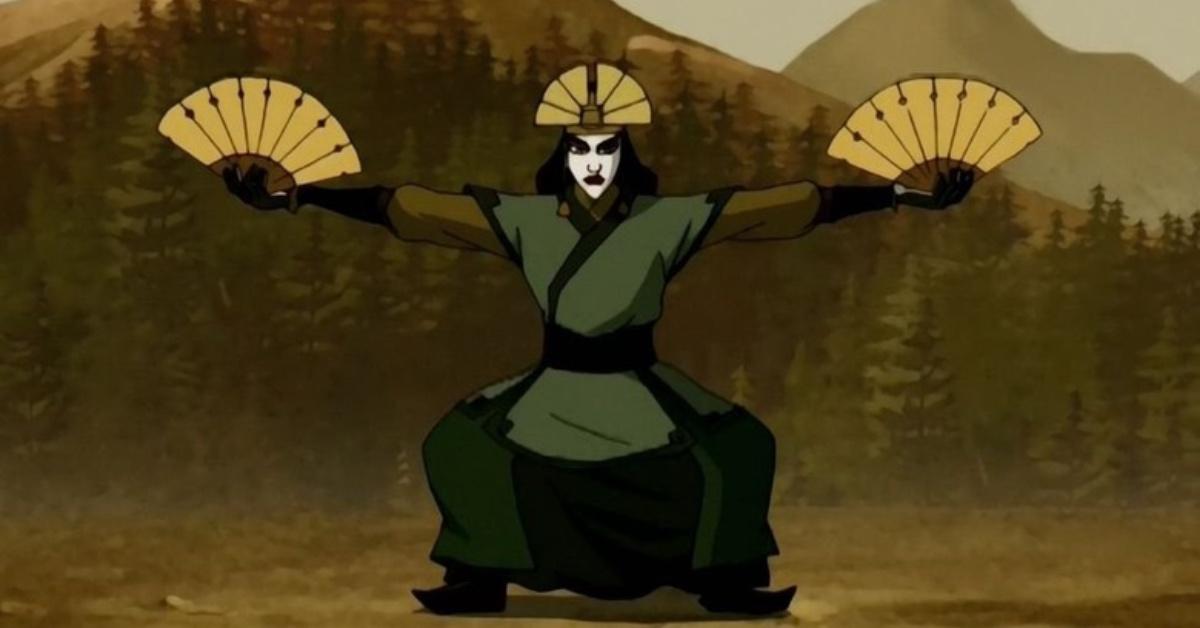 Avatar Kyoshi in 'Avatar: The Last Airbender.'