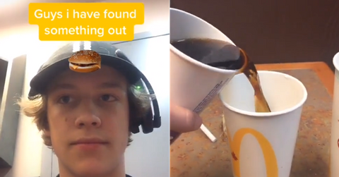 mcdonalds drink size tiktok cover