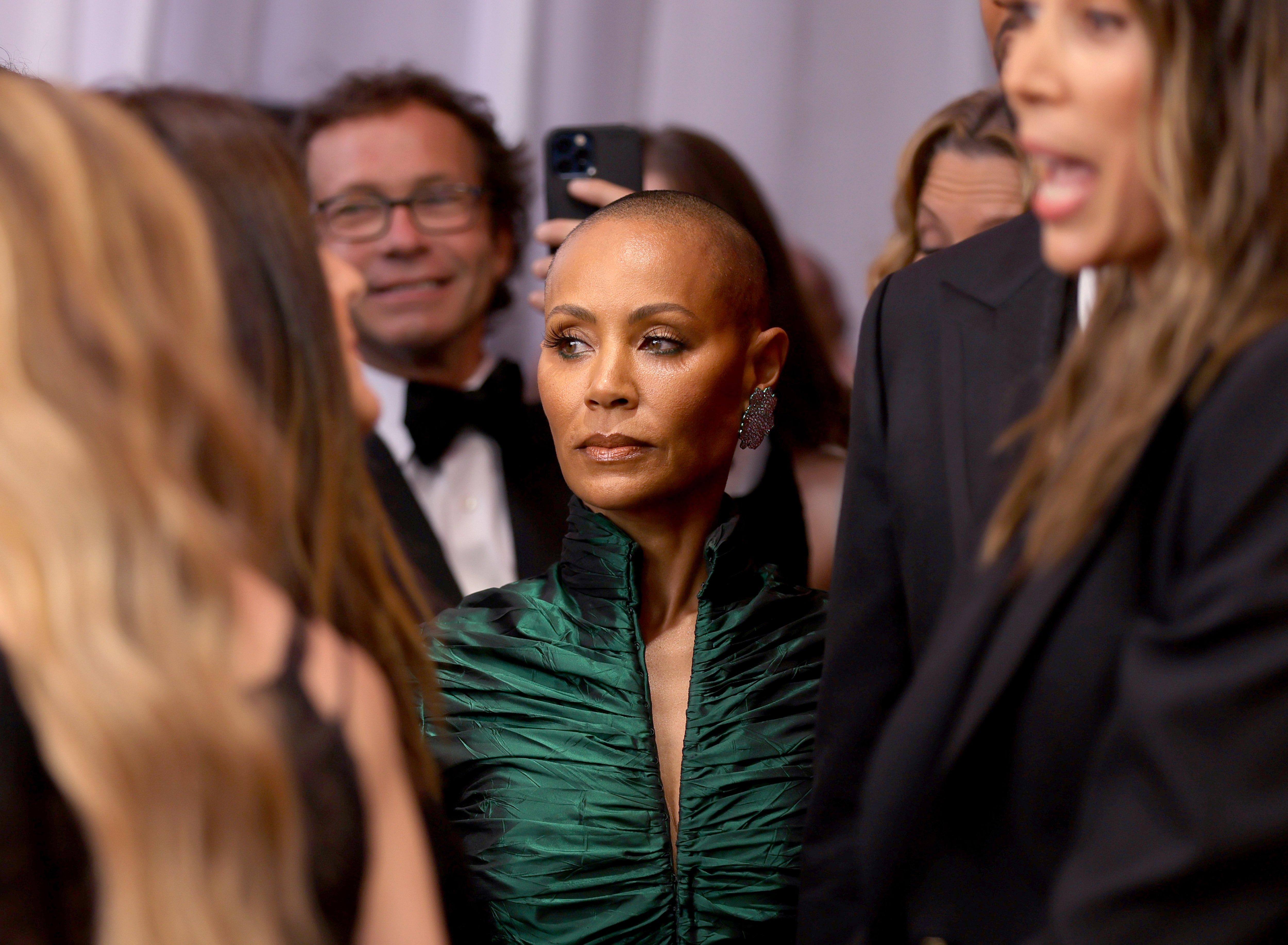 Jada Pinkett Smith attends the 94th Annual Academy Awards.