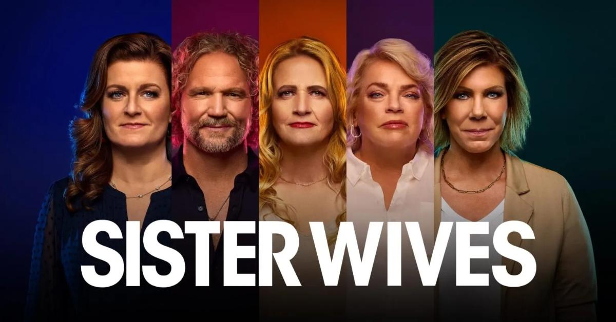 'Sister Wives' key art featuring the Brown family.