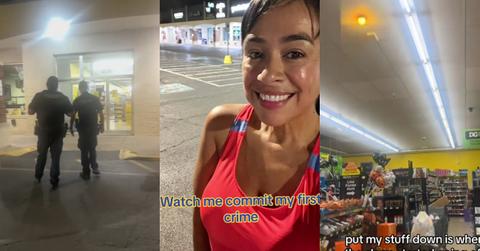 Woman Accidentally Breaks Into Dollar General Store