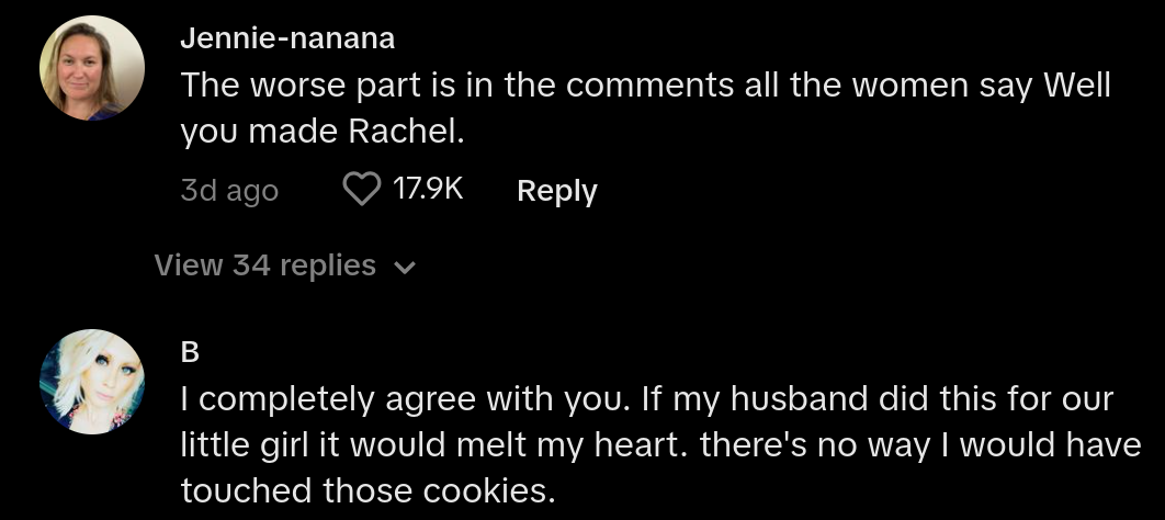 TikTok Mom Takes Cookie Dad Promised Daughter, Internet Erupts