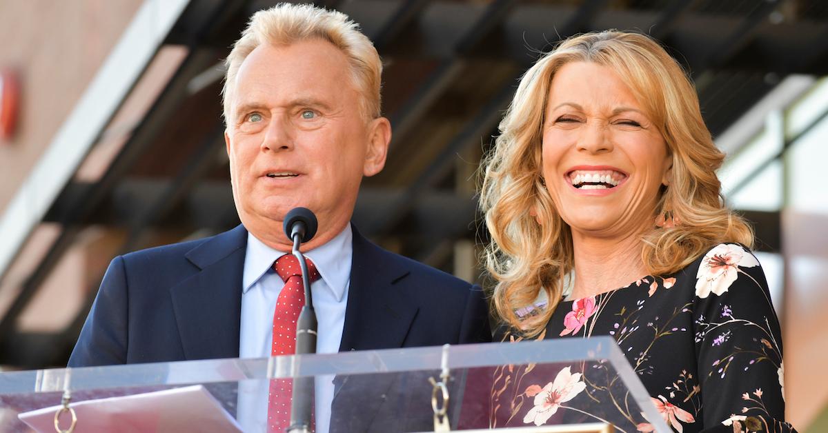 Vanna White and Pat Sajak