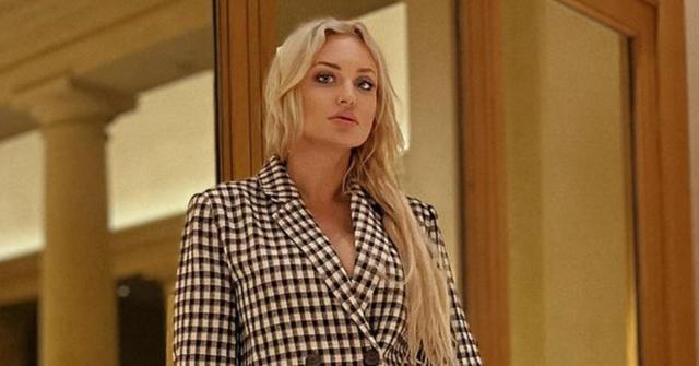 Natalie Mordovtseva from 90 day fiance wearing IMONA MANGIANTE collection