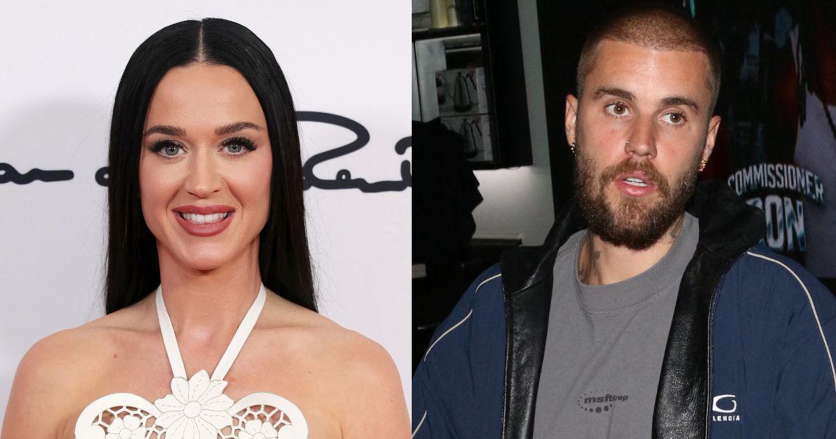 Katy Perry and Justin Bieber