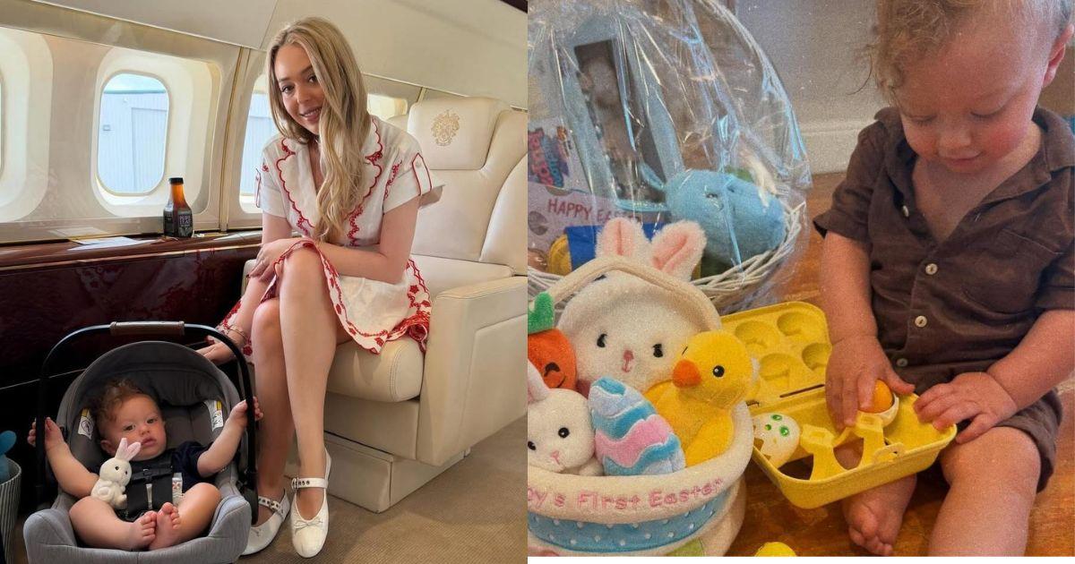 Tiffany Trump and her son