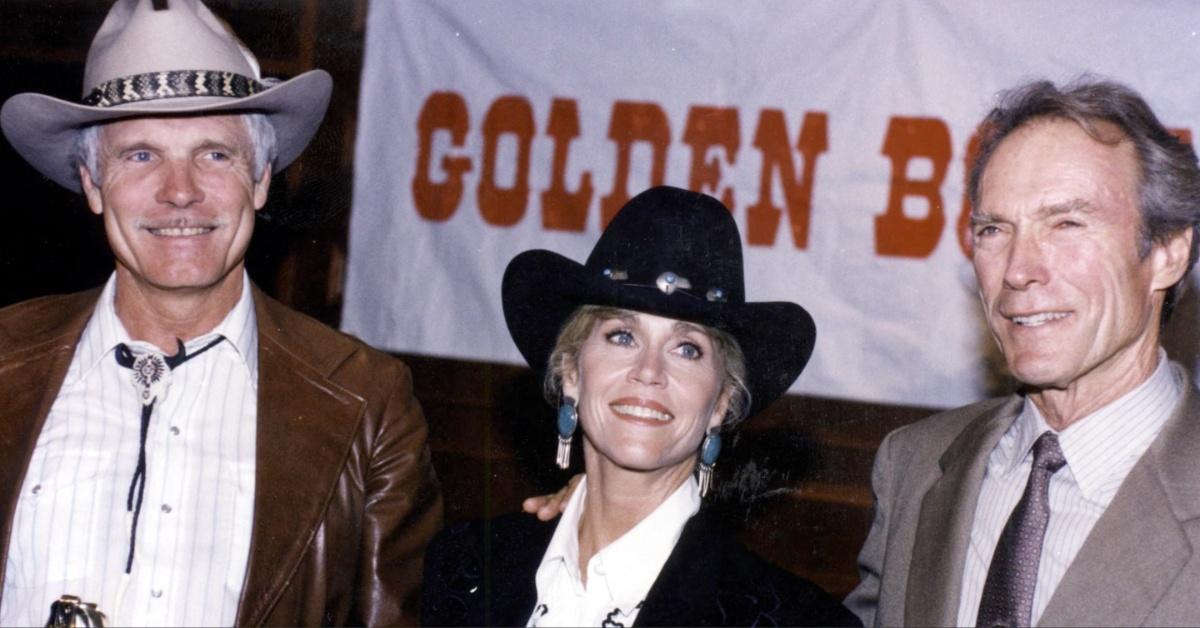 Ted Turner, Jane Fonda, and Clint Eastwood. 
