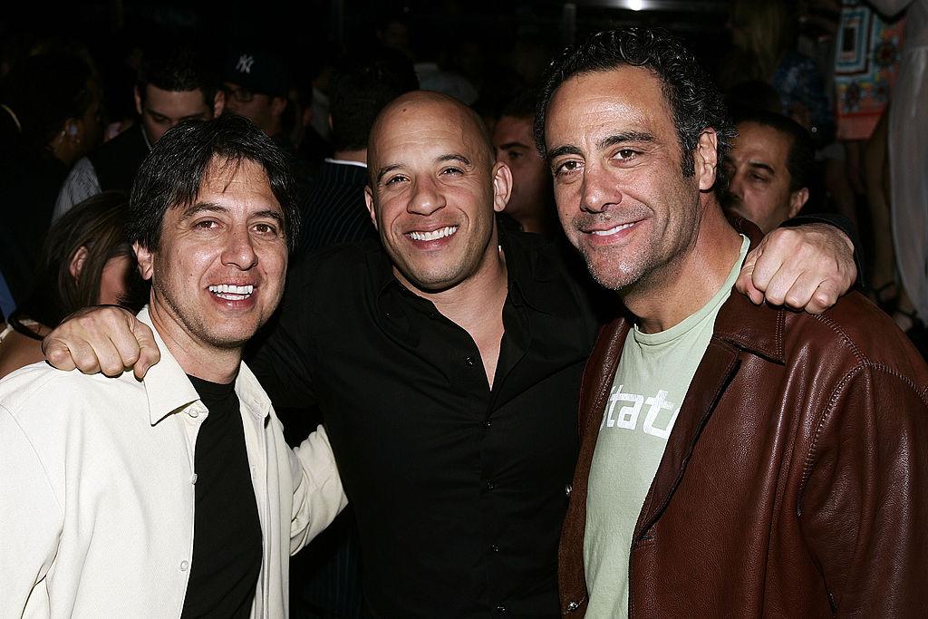  (L-R) Ray Romano,Vin Diesel and Brad Garrett attend the One Race Global Film Foundation hosted by Vin Diesel