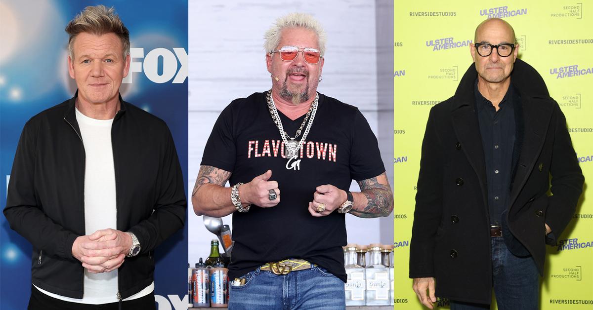 Gordon Ramsay, Guy Fieri, and Stanley Tucci are the judges' guesses for Spaghetti and Meatballs