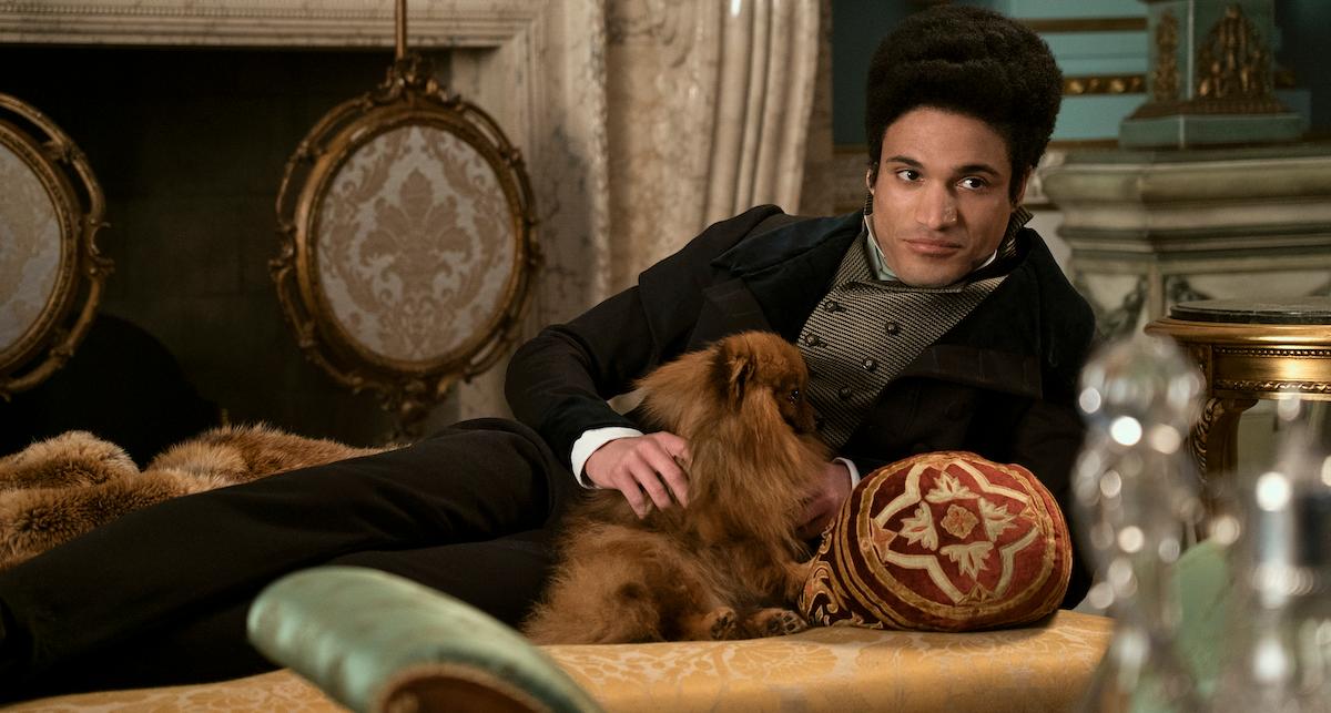 Prince Adolphous (Joshua Riley) in Queen Charlotte: A Bridgerton Story