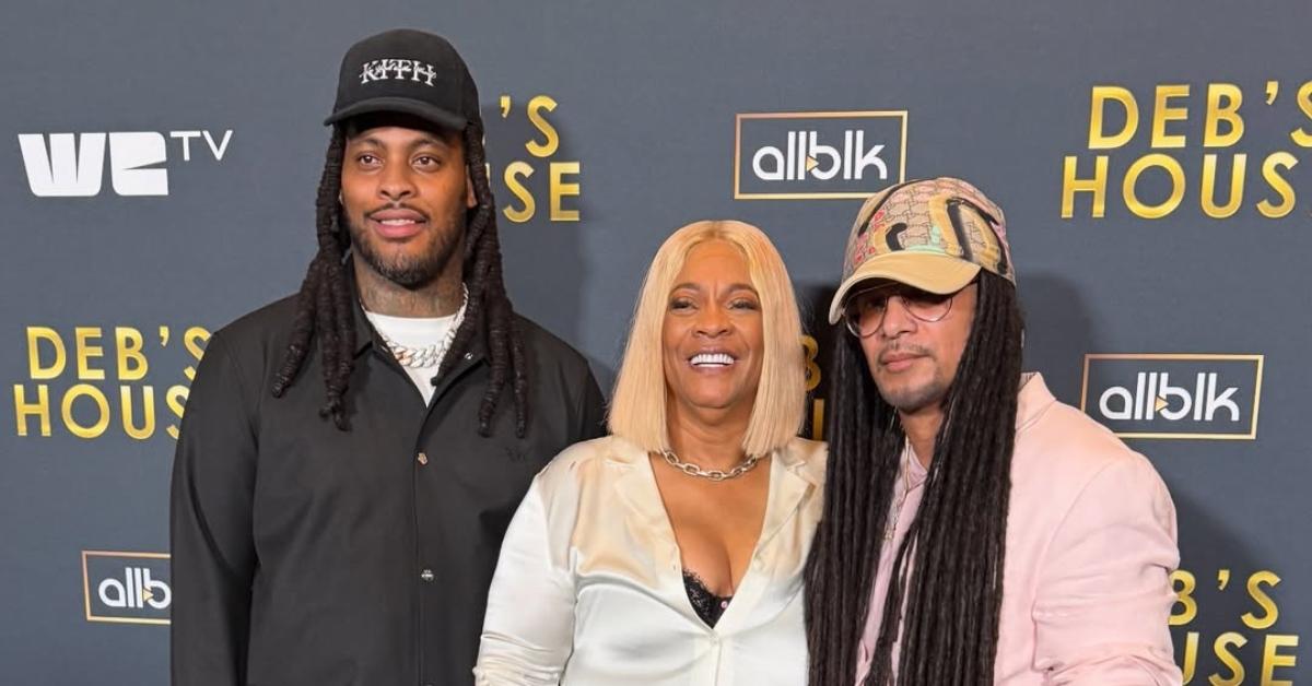 (l-r): Waka Flocka Flame and Deb Antney on the red carpet