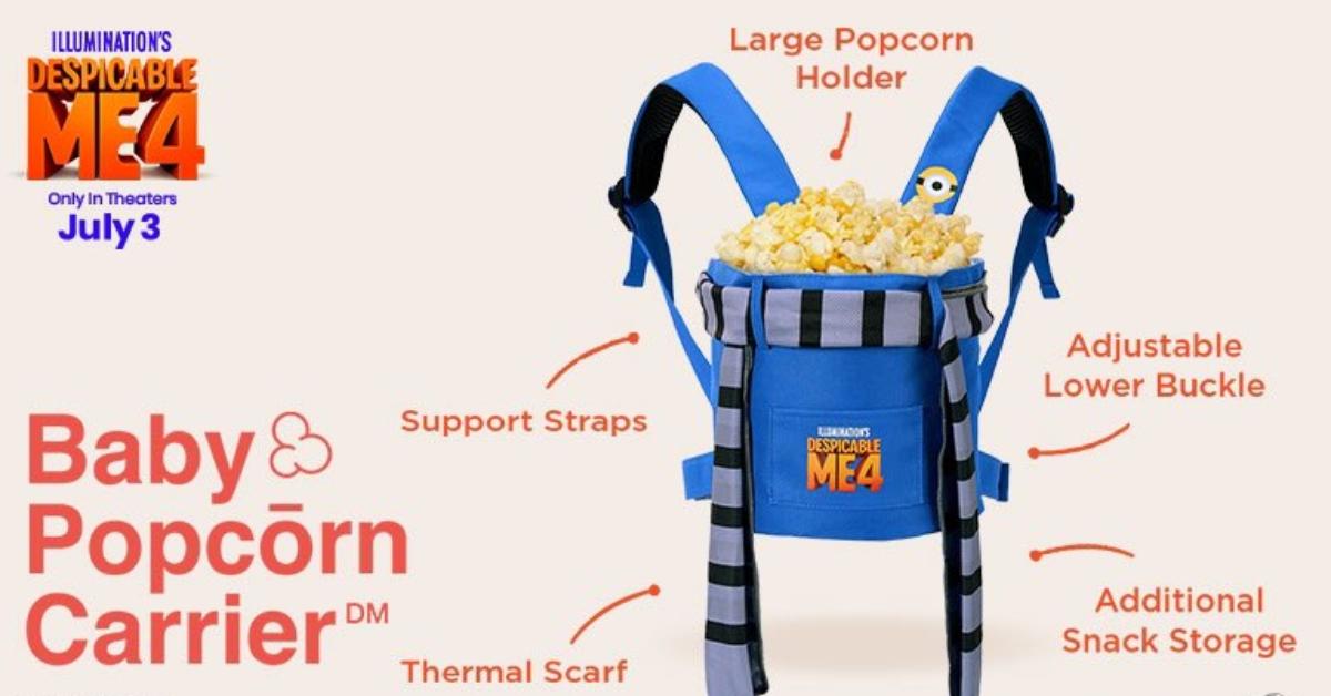 Detail image of Despicable Me 4 popcorn bucket