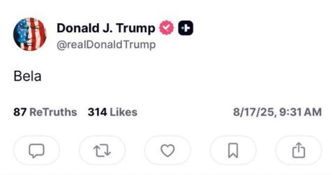 Why Did Donald Trump Post Bela on Social Media? The New "Covfefe"
