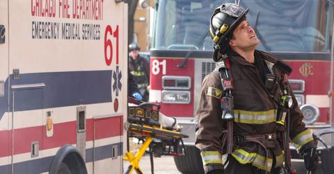 Brett Dalton as Jason Pelham on "Chicago Fire."
