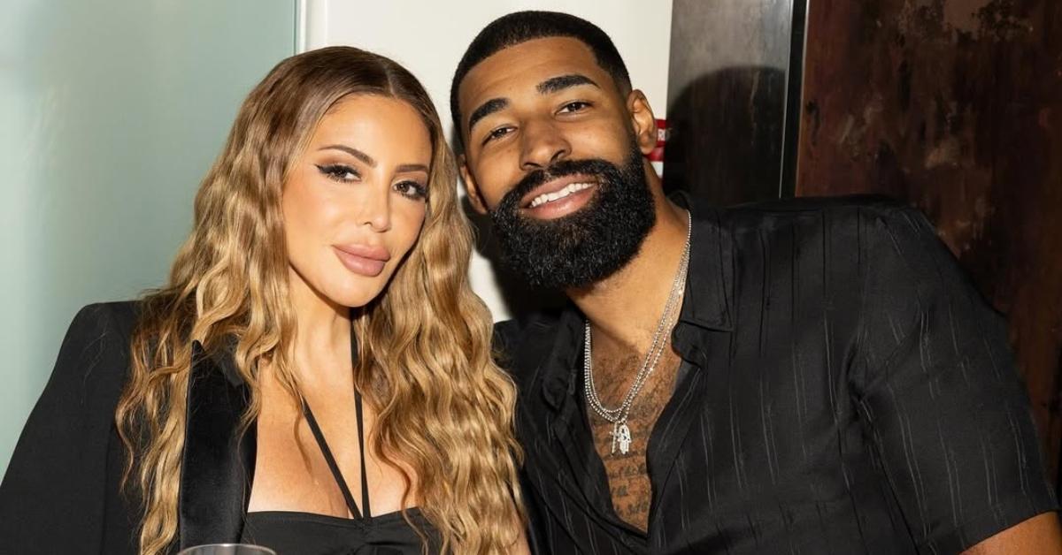 (l-r): Larsa Pippen and Jeff Coby having dinner in June 2025