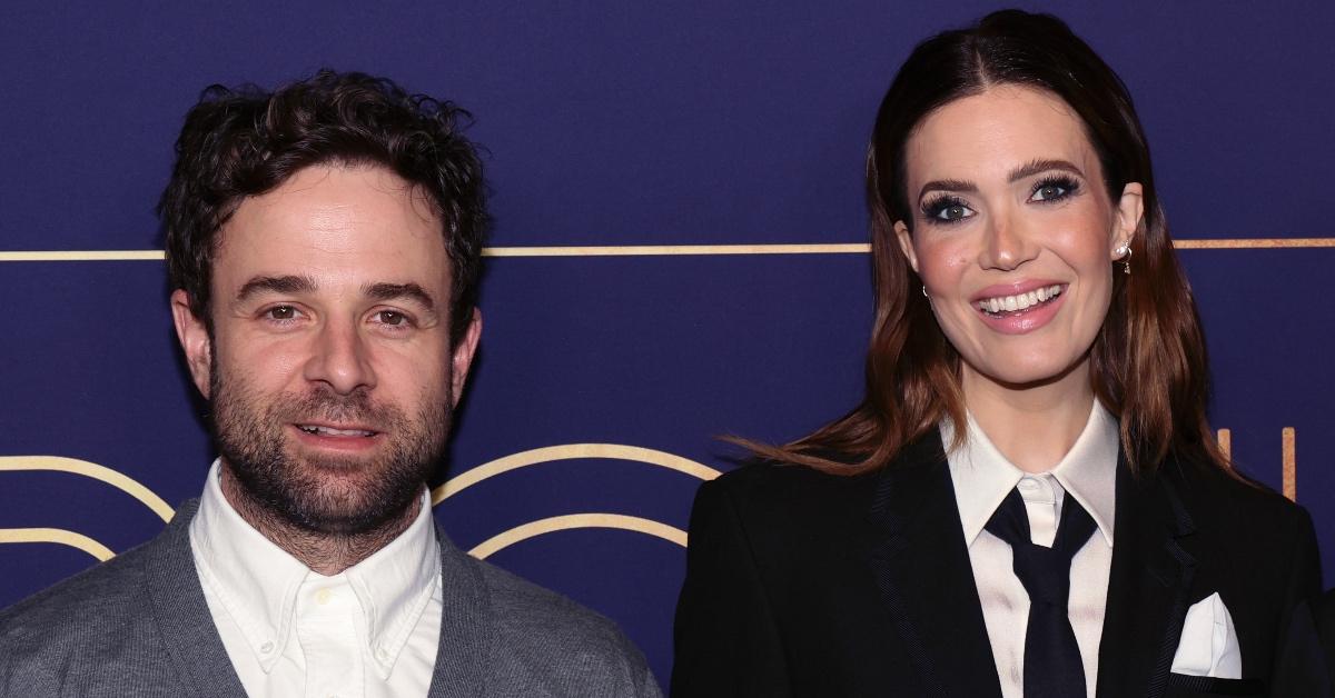 Mandy Moore and husband Taylor Goldsmith.