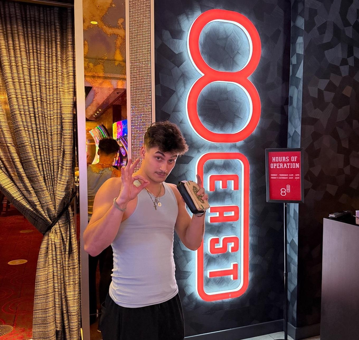 v basketball influencer matt kiatipis east circa las vegas