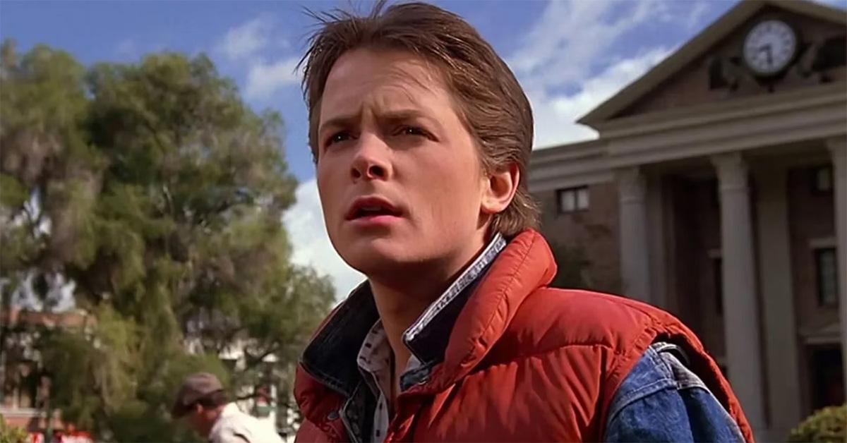 Michael J. Fox in 'Back to the Future.' 