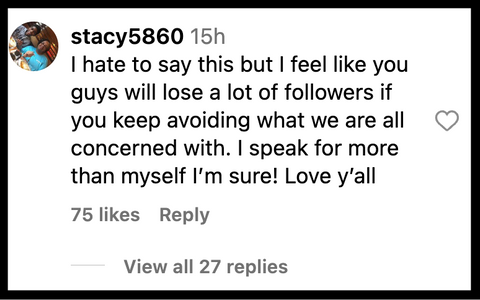 karen derrico comments about divorce on instagram video