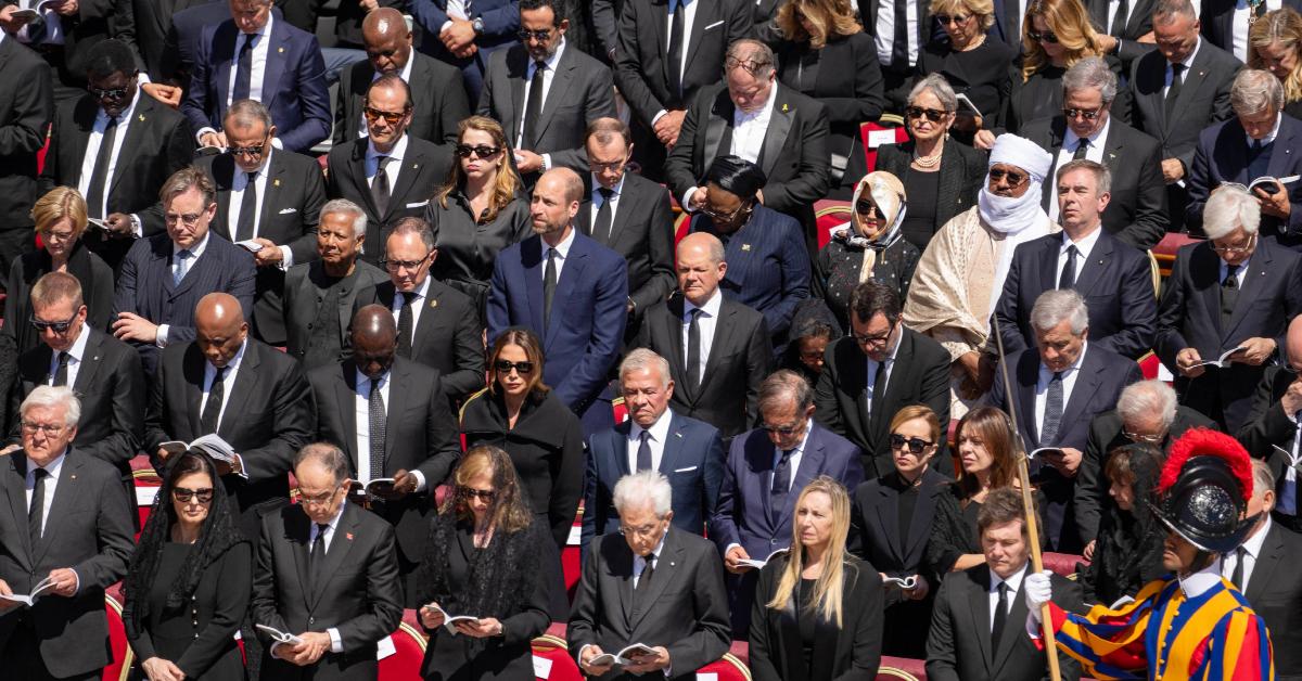 Why Did Prince William Wear a Blue Suit at the Pope's Funeral?