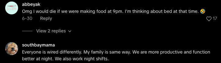 night owl family