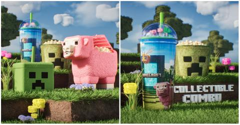 'Minecraft' movie popcorn buckets