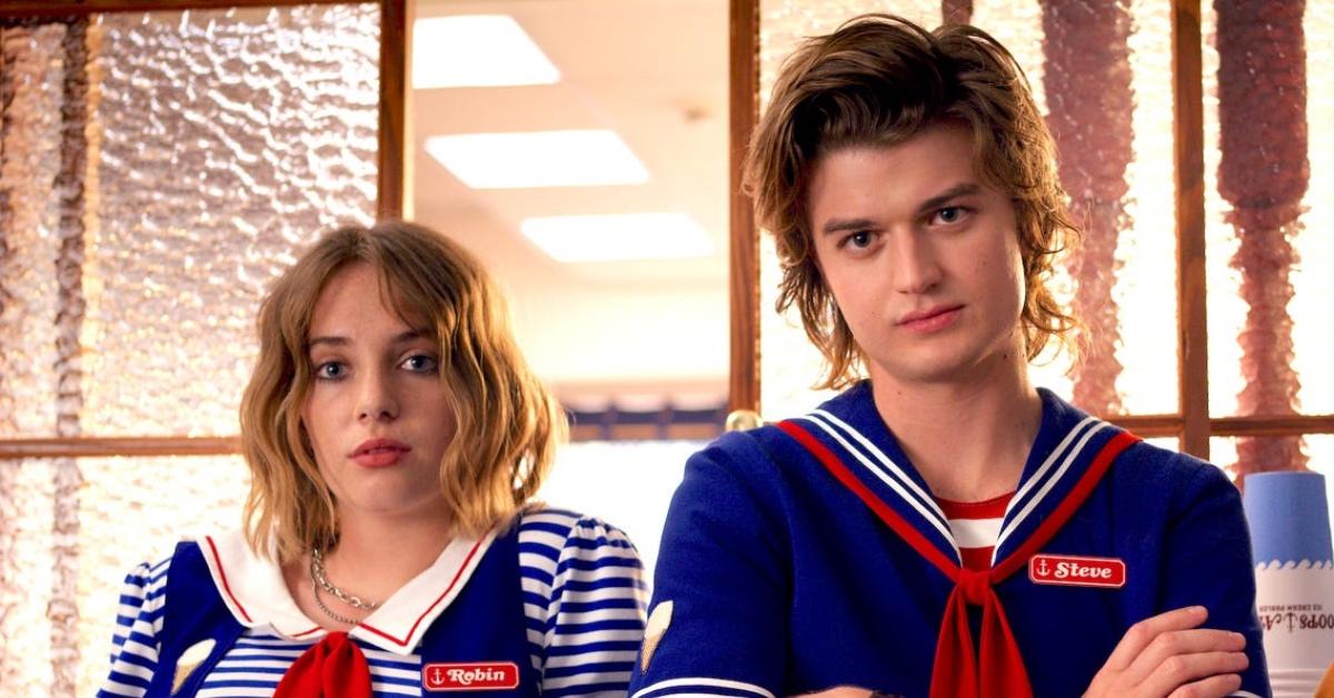 Robin (Maya Hawke) and Steve (Joe Keery) in 'Stranger Things' Season 3.