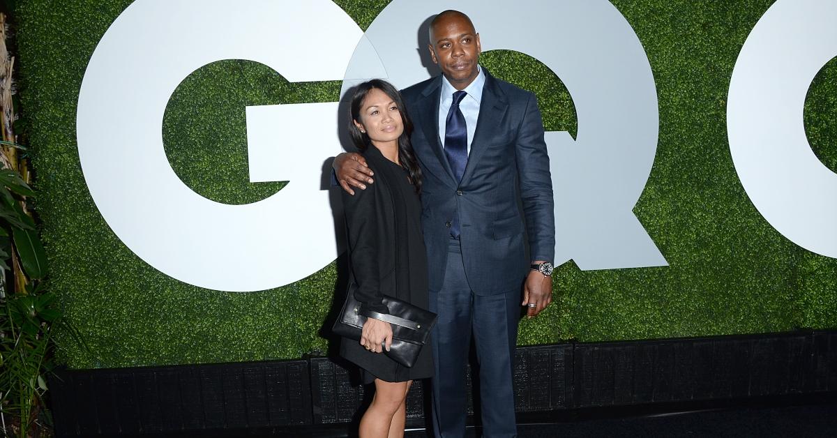 Dave Chappelle and his wife attend a 'GQ' event.