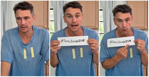 What Does James Franco's 2319 Mean?