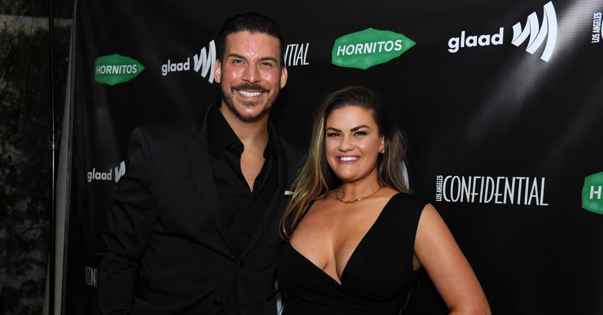 (l-r): Jax Taylor and Brittany Cartwright at an event