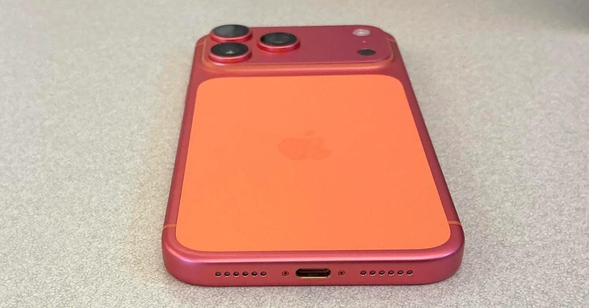 The iPhone 17 Pro Max Orange is Turning Pink