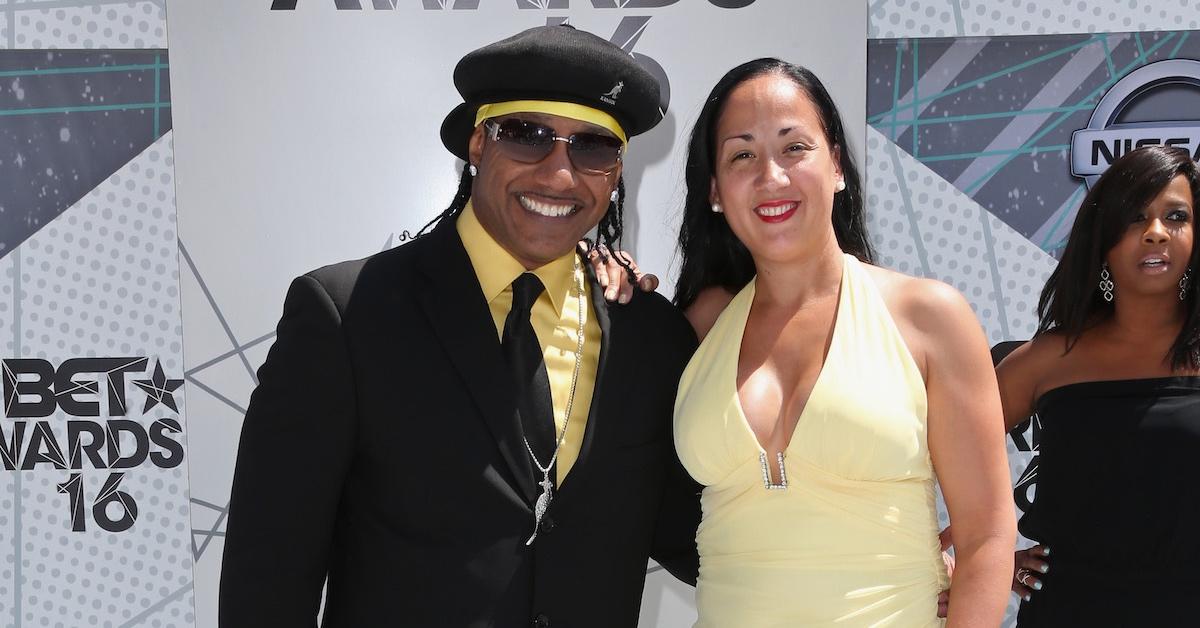 Kangol Kid and his wife, Tajiri Swindell