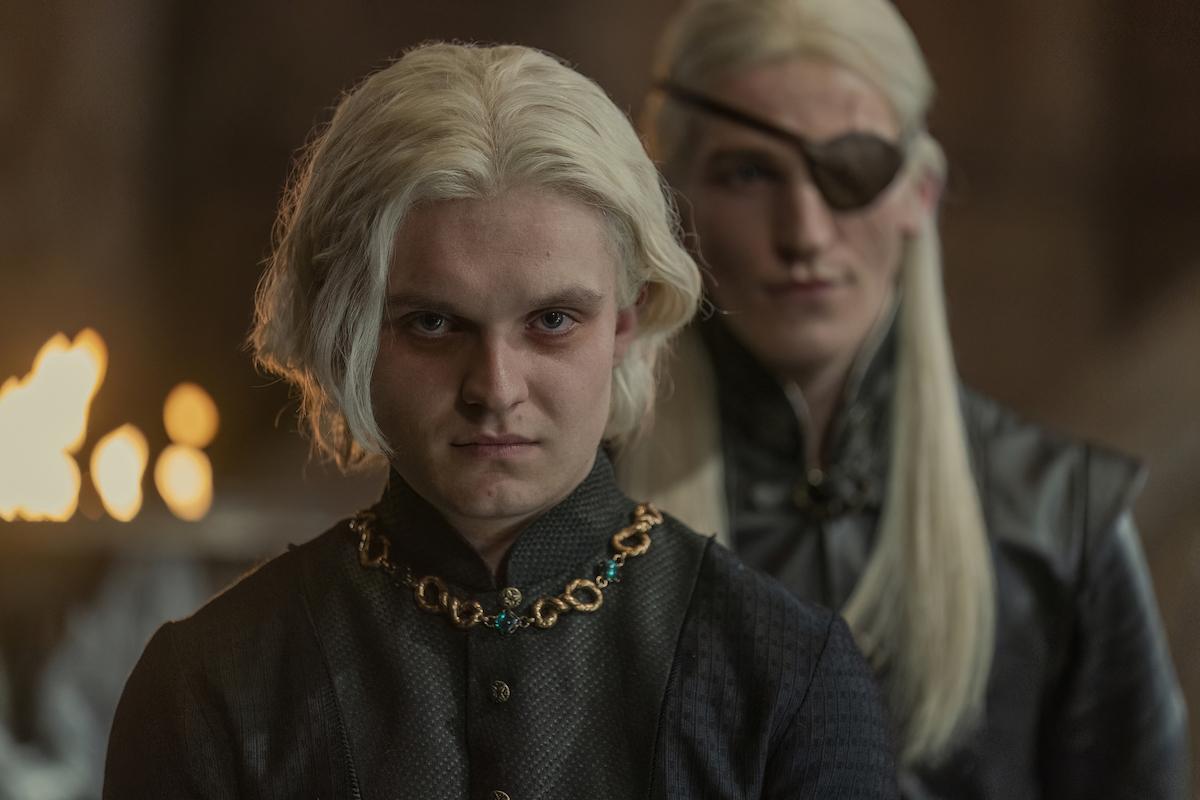 Tom Glynn-Carney as Prince Aegon Targaryen in 'House of the Dragon'