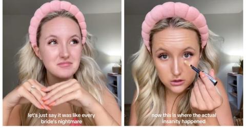 TikTok about a nightmare wedding day