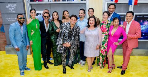 'In the Heights' cast, including Lin-Manuel Miranda