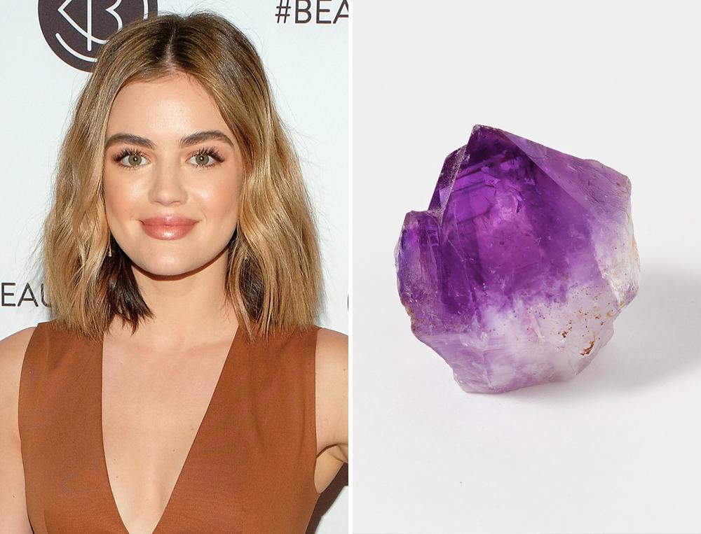 lucy hale amethyst